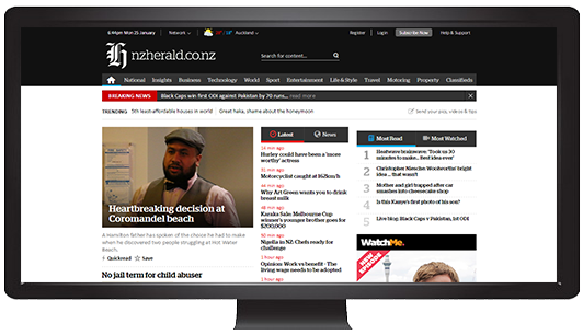 nzherald desktop